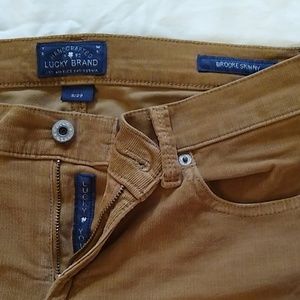 Lucky Brand Brooke skinny corduroy pants